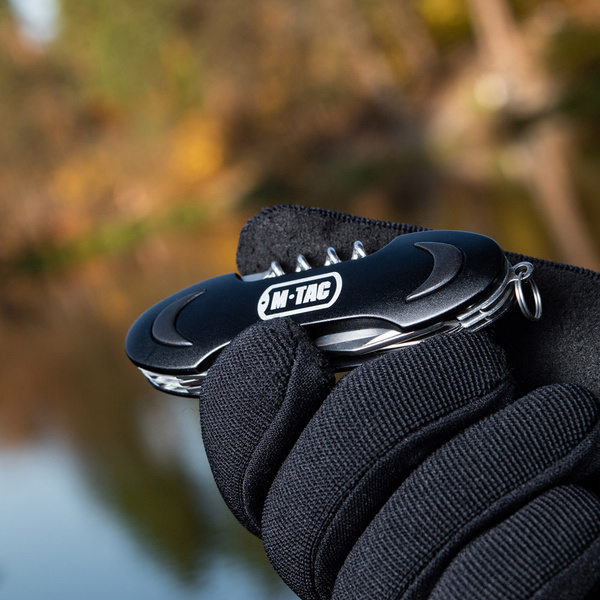 Multitool Składany 7 Narzędzi M-Tac Czarny (60017002)