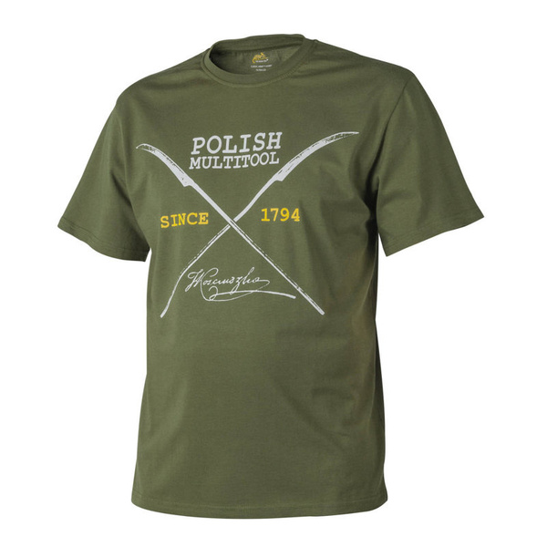 T-shirt Helikon-Tex Polish Multitool U.S.Green (TS-PMT-CO-29)