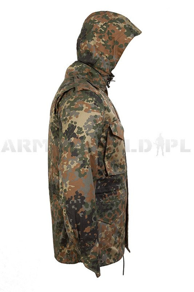 Field Jacket with Liner Model M65 Mil-tec Flecktarn New