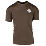 T-shirt Termoaktywny Coolmax 254 Medical Regiment Brązowy Oryginał Demobil DB