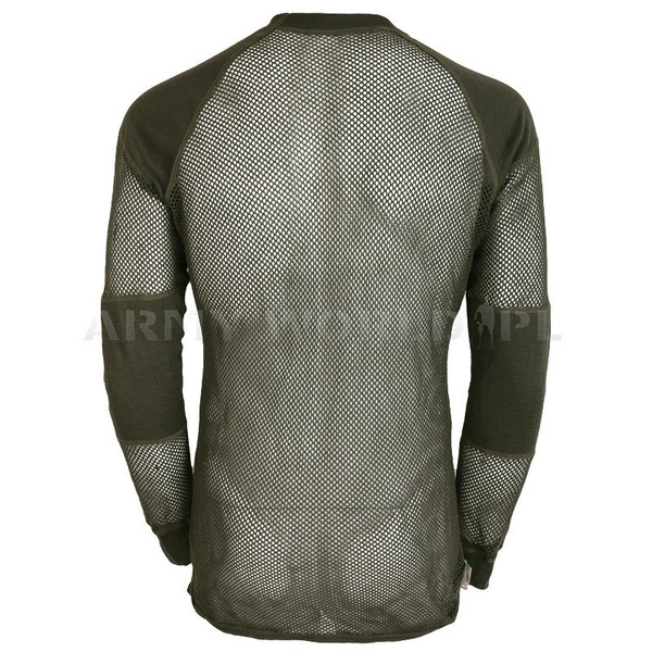 Long Sleeve Thermoactive Mesh Undershirt Aclima Olive Oryginal New