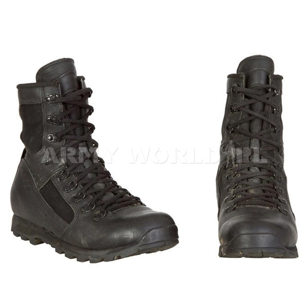 Military Leather Shoes Meindl Jungle Panama 3795-01 Original Used Good Condition