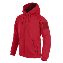 Bluza Urban Tactical Hoodie Lite (FullZip) Helikon-Tex Czerwona (BL-ULF-CB-25)