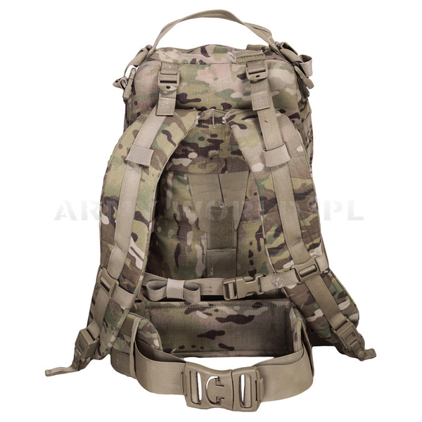 Plecak Wojskowy Molle II Medium Rucksack Us Army Multicam Szelki + Stelaż + Pas Biodrowy Oryginał Demobil BDB