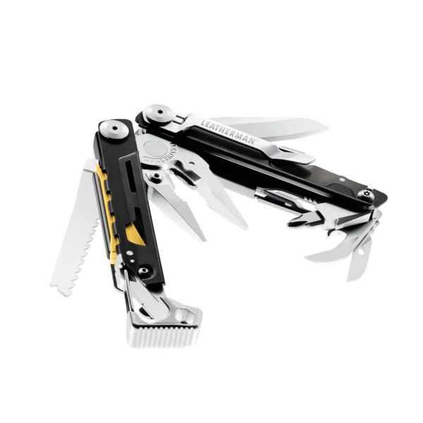 Multitool Leatherman® Signal Black/Silver + Futerał