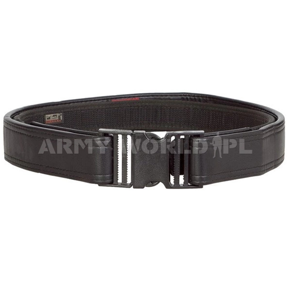 Military Synthetic Leather Tactical Belt Dutch Army Black New