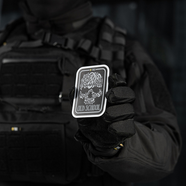 Naklejka Old School Small Odblaskowa M-Tac (51423002)