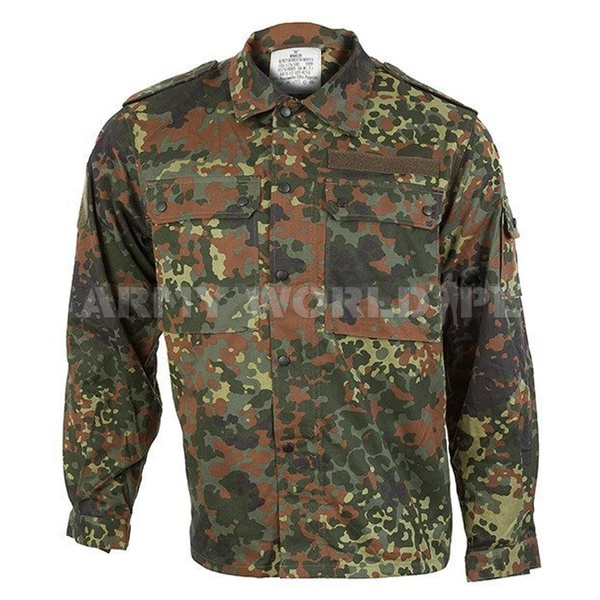 Military Shirt Flecktarn Bundeswehr Original Used