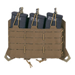 Ładownica Potrójna Na Magazynki Spitfire Triple Rifle Magazine Flap Cordura Direct Action Coyote Brown (PC-R3FP-CD5-CBR)