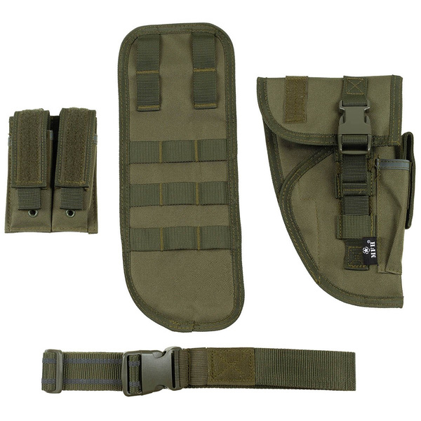 Kabura Udowa Prawa Z Ładownicami Tactical MFH Olive (30716B)