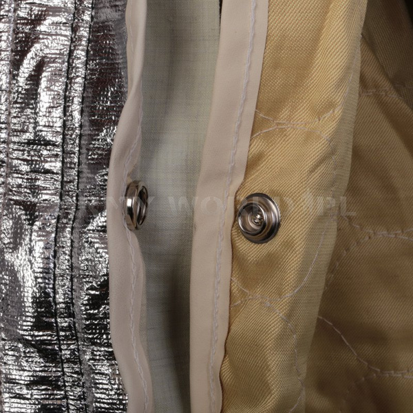 Fireighter Proximity Aluminized Jacket With DRD Straps Globe GXCEL US Army Silver Genuine Surplus New