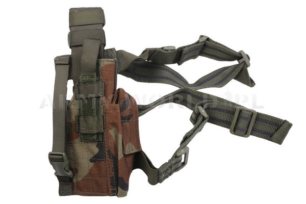 Kabura Udowa Prawa Wojskowa Holenderska Woodland  M2 Oryginał Demobil BDB