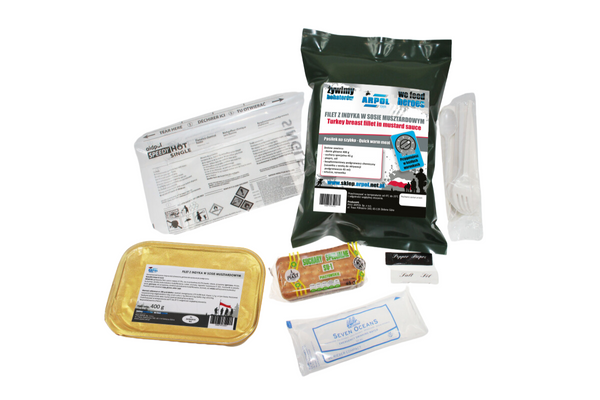 Racja Żywnościowa Posiłek Na Szybko Nr 9 Filet W Sosie Musztardowym Arpol