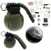 Zestaw Przetrwania Survival Kit Paracord 38w1 JB Tacticals Zielony
