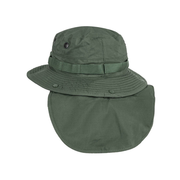 Military Hat  "Boonie Hat" PolyCotton Ripstop Helikon- Tex Woodland (KA-BON-PR-03)