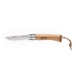 Nóż Składany OPINEL INOX N°7 Adventure Z Rzemieniem Natural (001372)