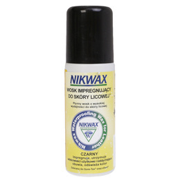 Wosk Impregnujący Do Skóry Licowej W Płynie Czarny Nikwax 125 ml