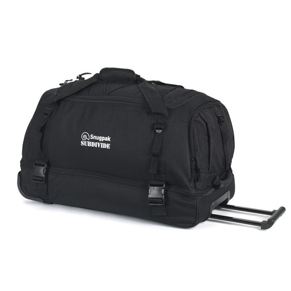 Bag / Rolling Suitcase Subdivide Snugpak 90 Litres Black