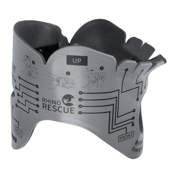 Kołnierz Ortopedyczny Rhino Rescue Neck Brace Szary