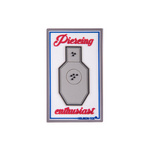 Emblem "Pierceing Enthusiast" PVC Helikon-Tex White (OD-PCE-RB-20)