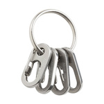 Kółko Do Kluczy KeyRing MicroLink Stalowe Nite Ize Srebrne (RL-11-R3)