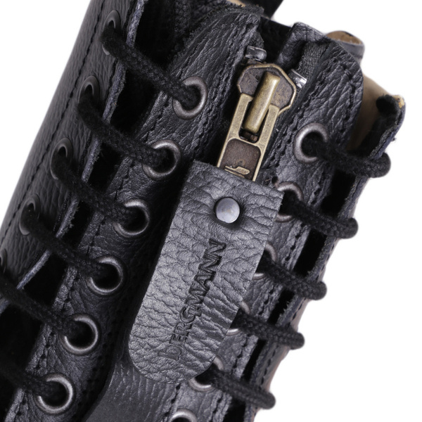 Buty Ochronne Pilota BERGMANN Bundeswehr Czarne Oryginał Demobil DB