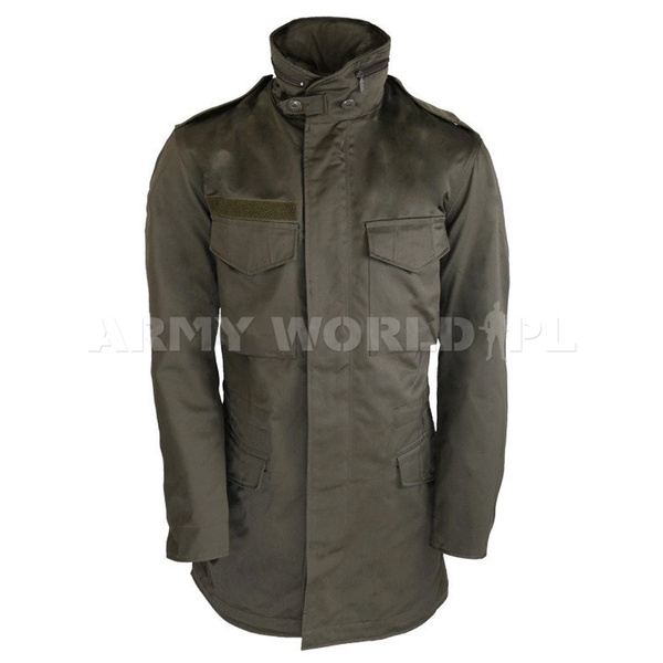 Komplet Ocieplany Austriacki (Kurtka + Spodnie) Olive Oryginał Nowy