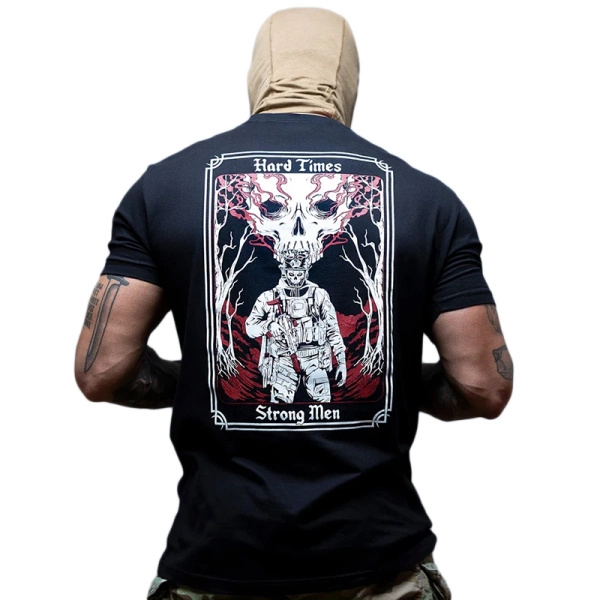 T-Shirt Hard Times Brothers In Arms Czarny