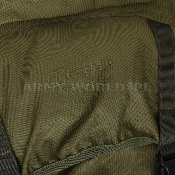 Plecak Holenderski Berghaus110 Litrów VULCAN + Kieszenie Boczne Oryginał Demobil BDB