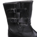 Jackboots 'Skutery' Police Leather Black Czarne 