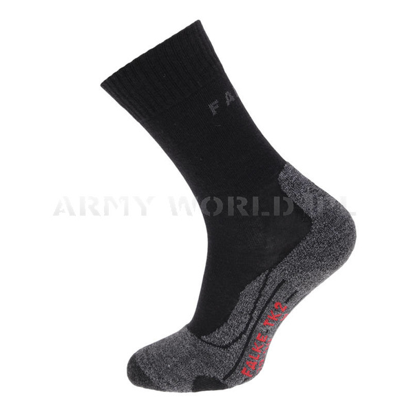 Skarpety Wojskowe Falke TK2 Czarne Oryginał Demobil DB