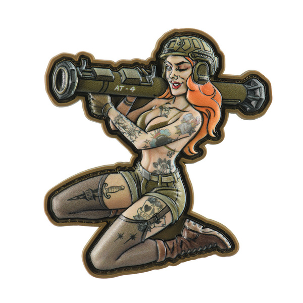 Naszywka Tactical Girl #10 PVC Tattoo M-Tac (51519002)