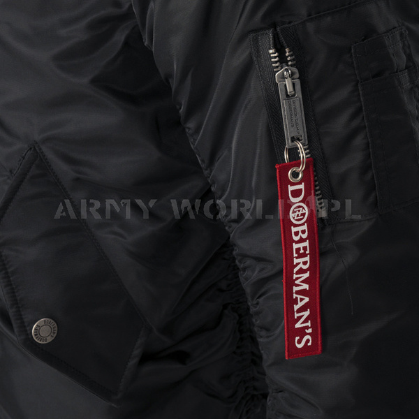 Kurtka Zimowa Offensive Premium Wintertide Doberman's Aggressive Czarna (KU32A)