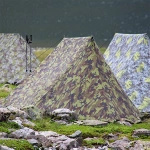 Tarp /Tent End Pieces For Orginal /Thermo Jerven Mointain Camo (1014)