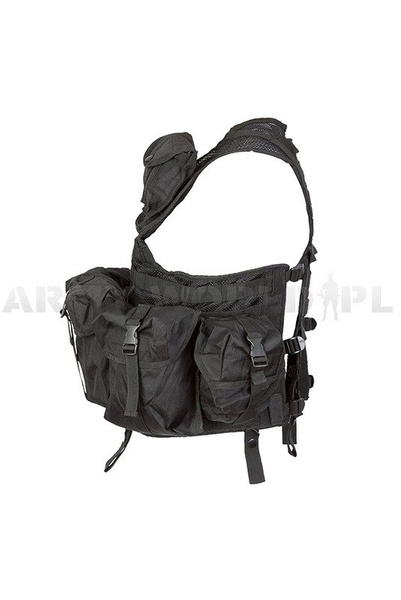 Modular Tactical Vest PAINTBALL Mil-Tec Black New