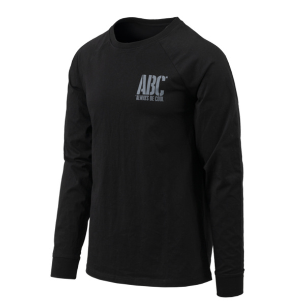 Bluzka Z Długim Rękawem ABC Helikon-Tex Czarna (TS-ALB-CO-01)