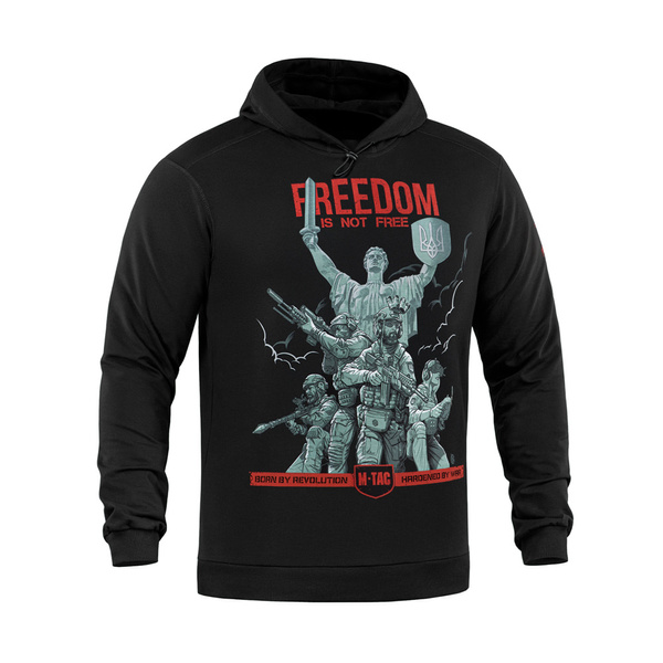 Bluza Z Kapturem Hoodie Freedom M-Tac Czarna (20539002)