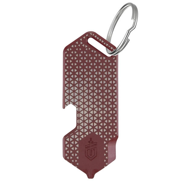 Brelok Shard Hex Gerber Drab Red (1074007)