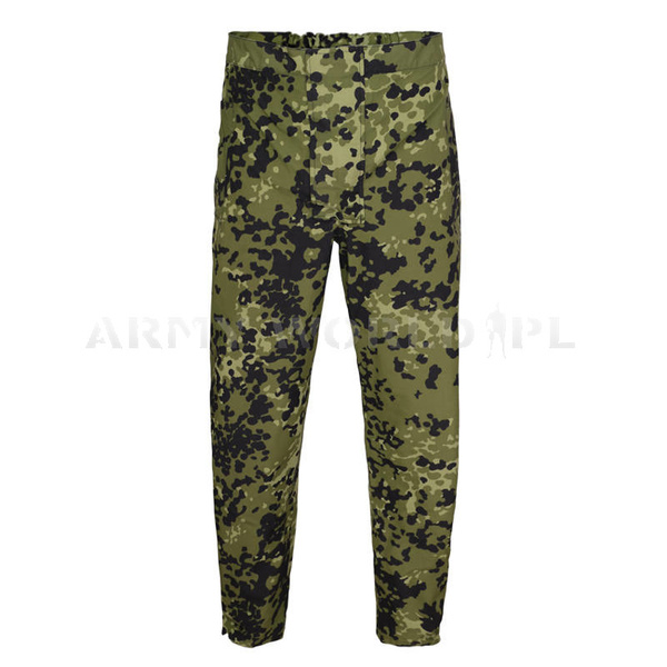 Spodnie Przeciwdeszczowe Wojskowe Duńskie Model II M84 Camo Oryginał Demobil DB
