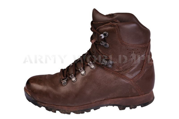 Buty Wojskowe Skórzane ITURRI Patrol Boot Brązowe Oryginał Demobil DB