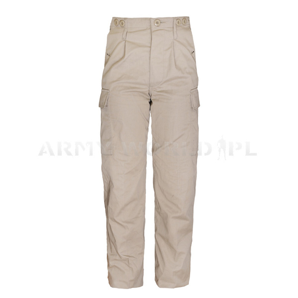 Spodnie Bundeswehr WRC Khaki Oryginał Demobil BDB