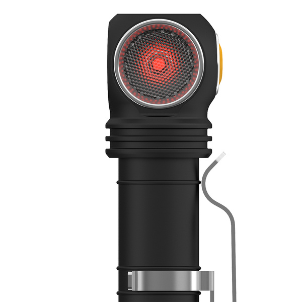 Latarka Czołowa Armytek Wizard C2 White / Red Magnet Czarna (F06901C)