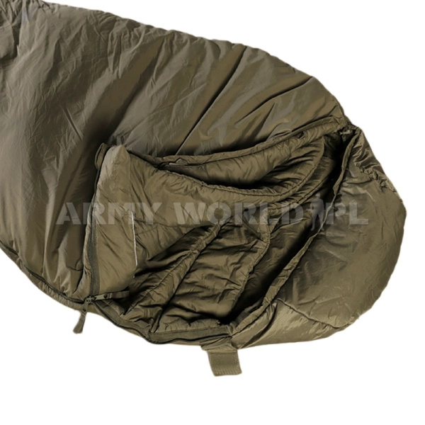 Śpiwór Wojskowy Holenderski Arctisch Coyote Oryginał Demobil BDB