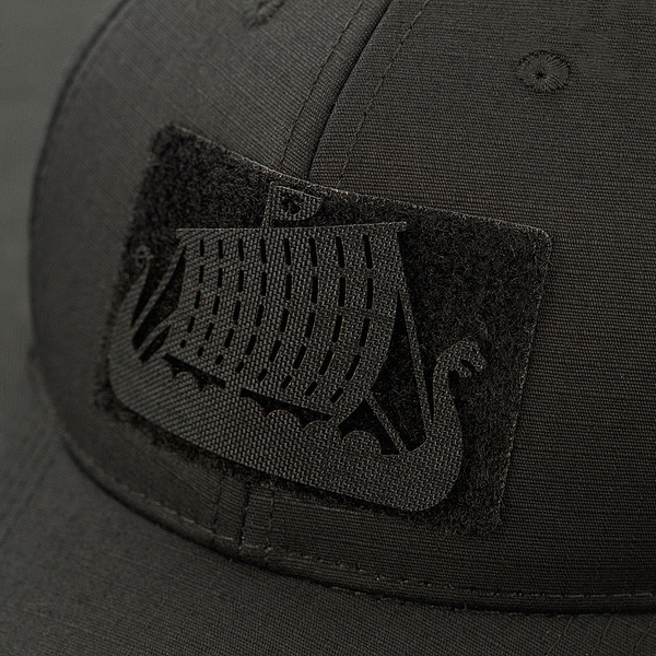 Naszywka Drakkar Cięta Laser Cut M-Tac Czarna (51170002)