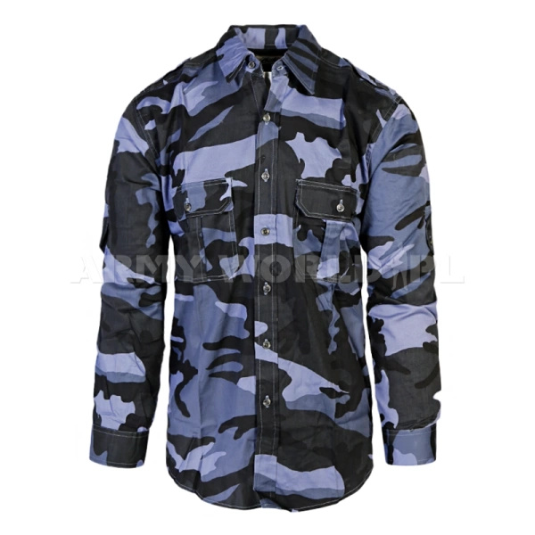 Koszula Z Długim Rękawem Buster Sky Blue