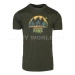 T-shirt Bawełniany FNT Forester Tagart Green