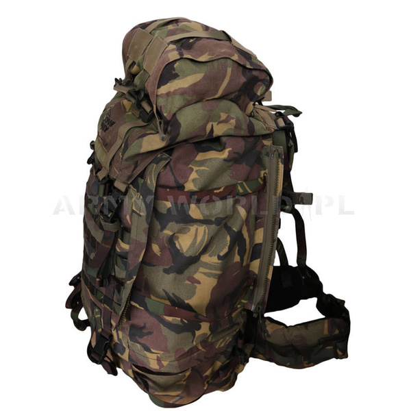 Plecak Lowe Alpine Saracen Holenderski DPM Z Stelażem 110 Litrów + 20l Kieszenie Boczne Oryginał Demobil BDB