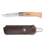 Nóż Składany OPINEL INOX N°08 Natural + Etui (001089)