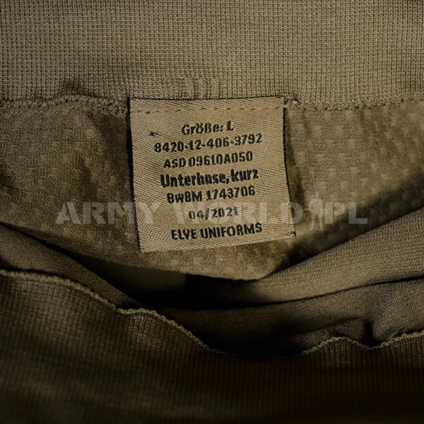 Bokserki Termoaktywne  Bundeshwehr KSK Coyote Oryginał Demobil BDB