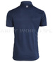 Man's Polo Shirt Short Sleeves Coolmax Navy Blue Original New